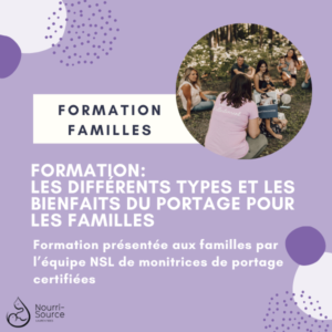 Formation : Les différents types et les bienfaits du portage pour les familles